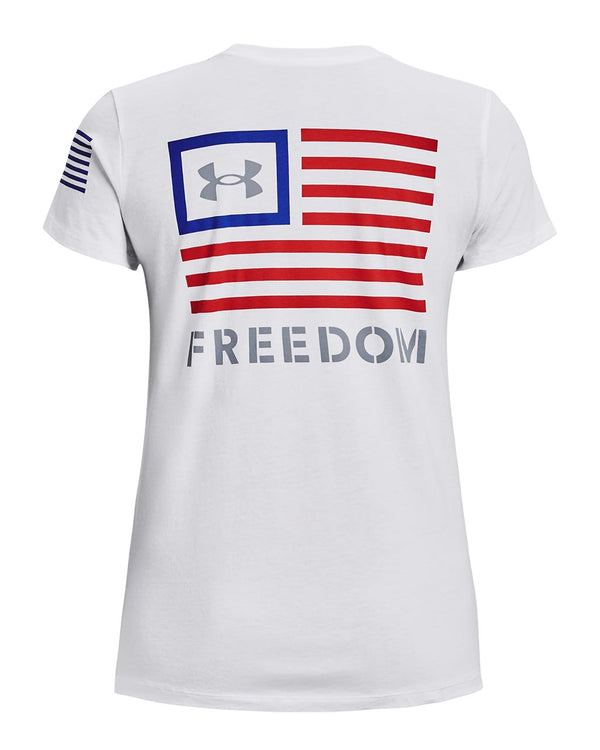 Under Armour Womens UA Freedom Banner Short Sleeve T-Shirt
