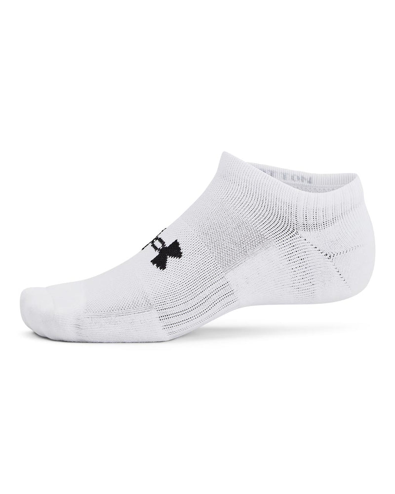 Under Armour Mens Training Cotton No Show Socks - 6 Pack