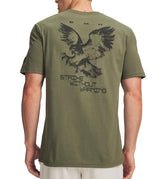 Under Armour Mens Freedom Zero Hour Eagle Short Sleeve T-Shirt