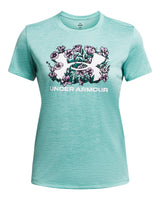 Under Armour Womens UA Tech Twist Flower Short Sleeve T-Shirt