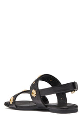 Kate Spade Womens Spade Flower Stud Flat Sandals