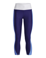 Under Armour Womens HeatGear No-Slip Waistband Blocked Ankle Leggings