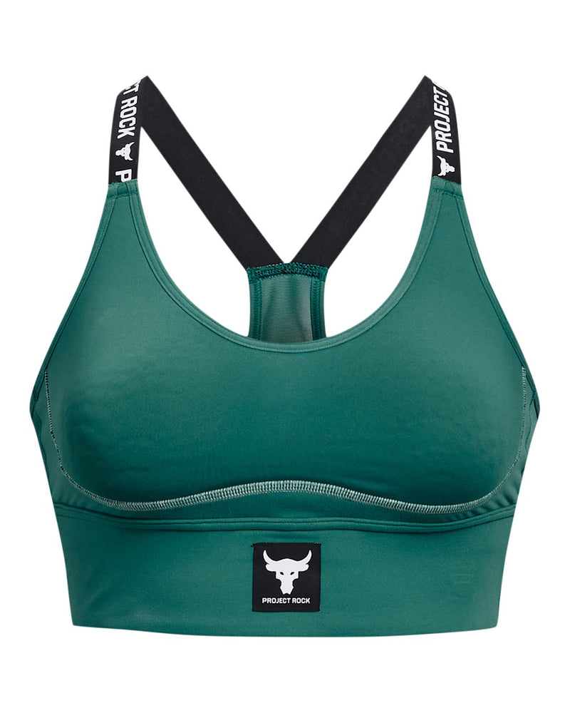 Under Armour Womens Project Rock Infinity Mid Sports Bra