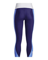 Under Armour Womens HeatGear No-Slip Waistband Blocked Ankle Leggings