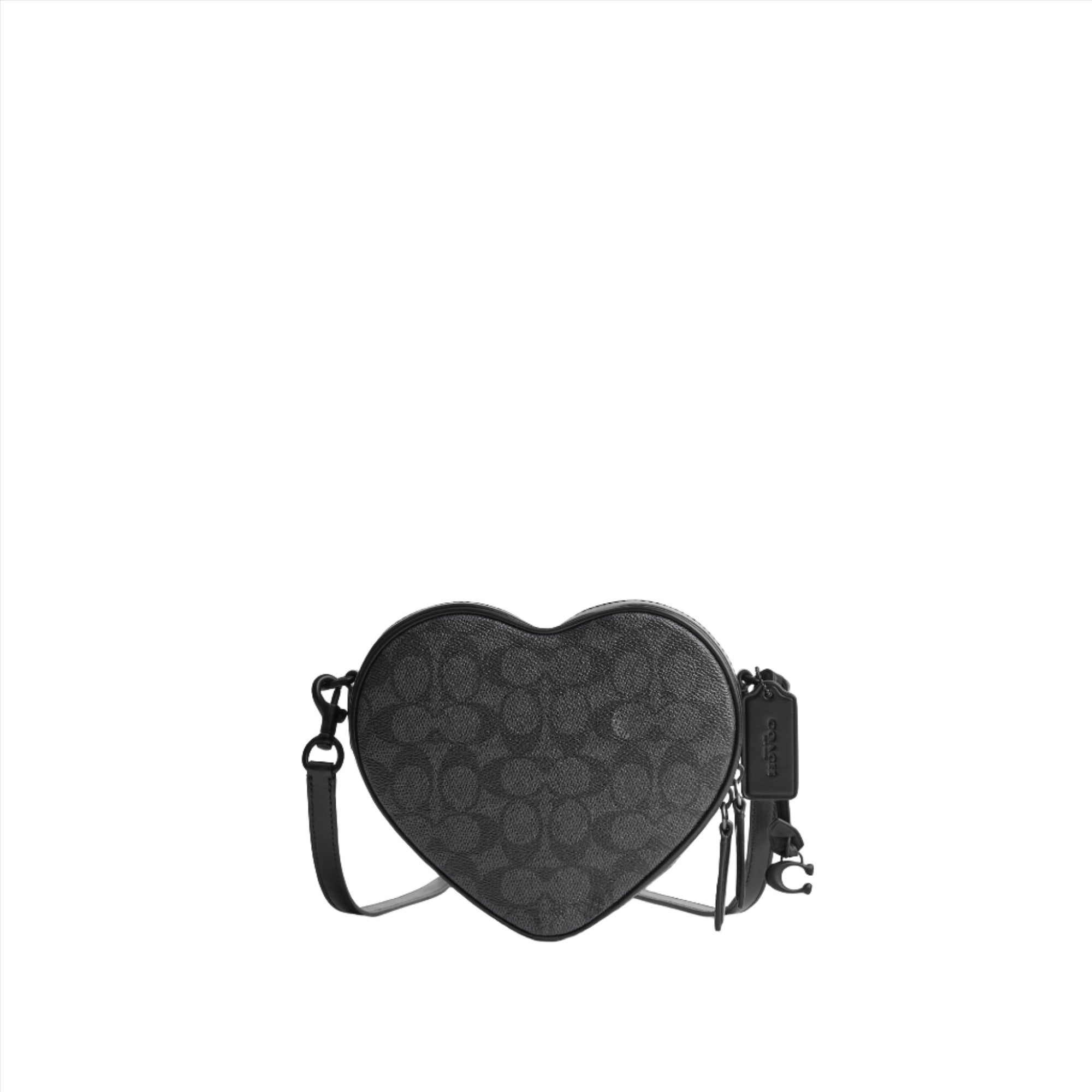 Coach Signature Heart Crossbody Handbag