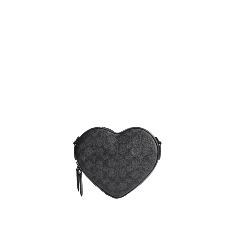 Coach Signature Heart Crossbody Handbag