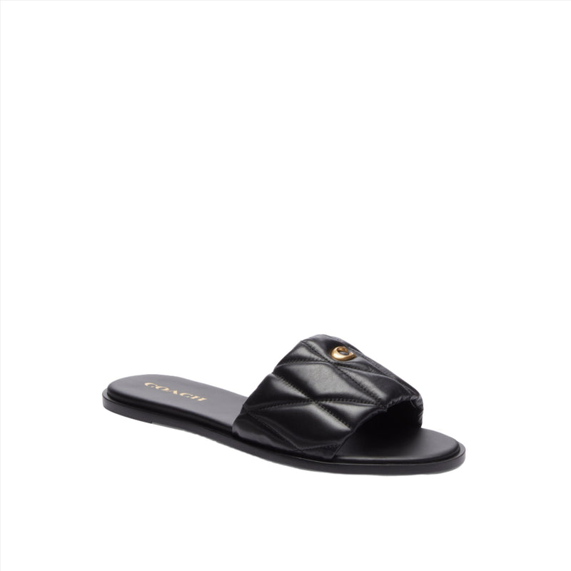 Coach Womens Holly Sandals With Quilting