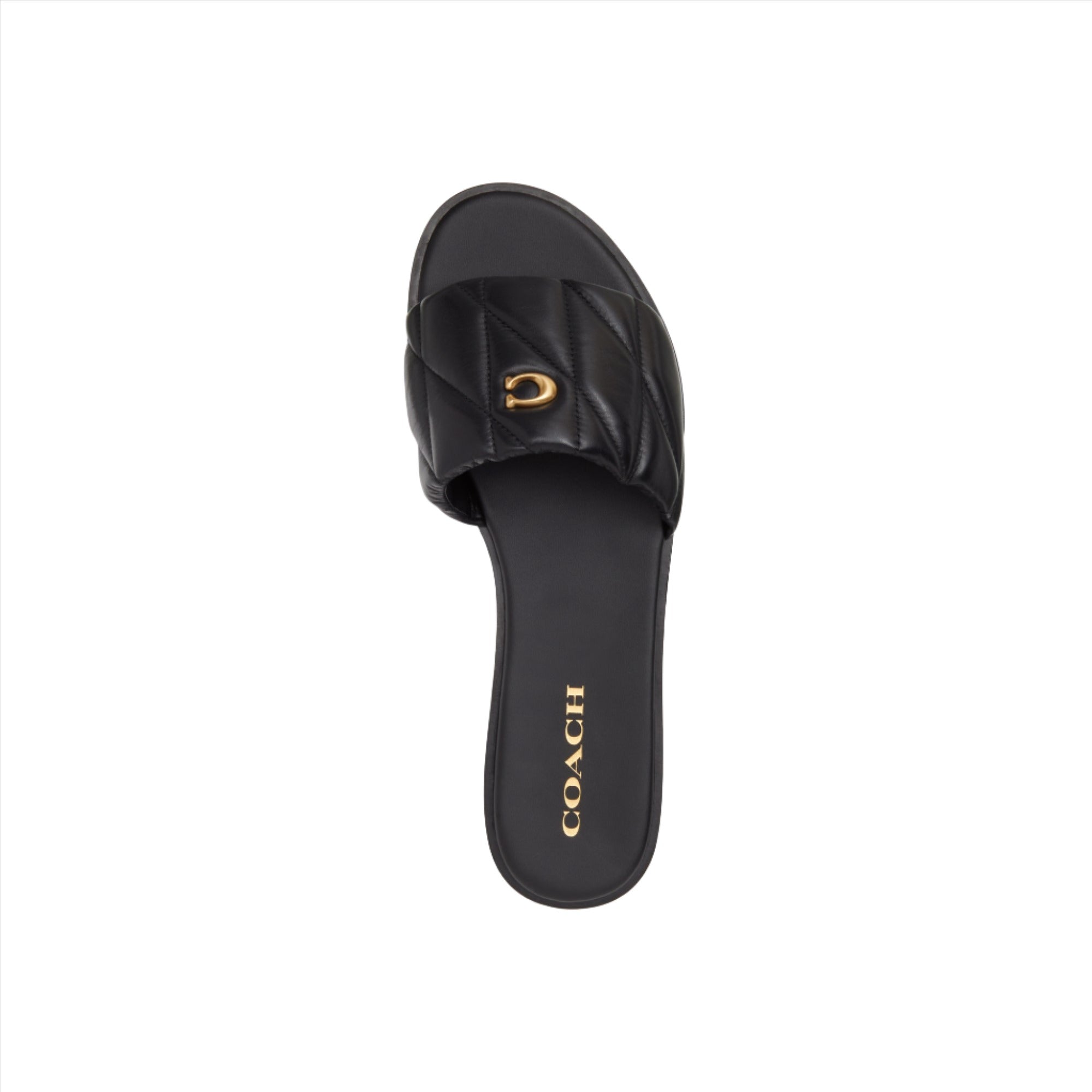 Coach Womens Holly Sandals With Quilting