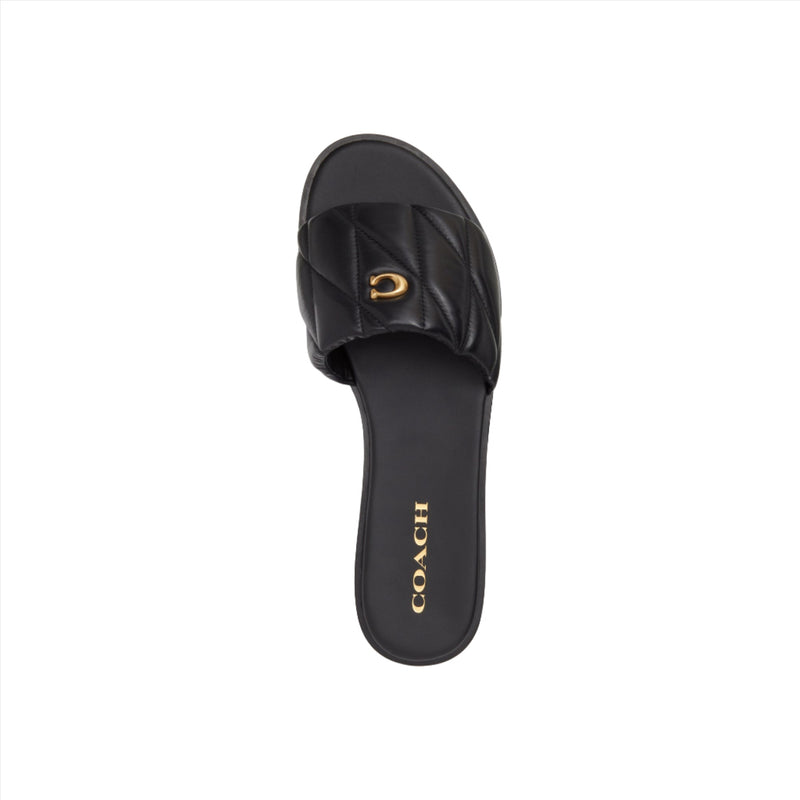 Coach Womens Holly Sandals With Quilting