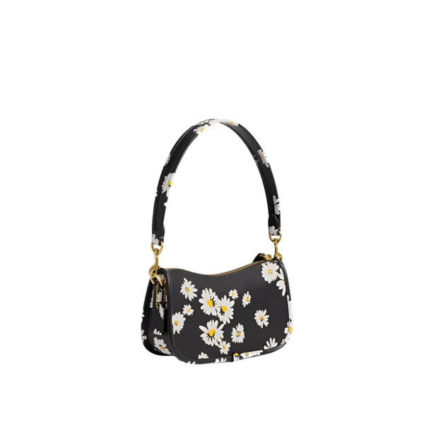 Coach Swinger 20 Shoulder Handbag with Floral Print