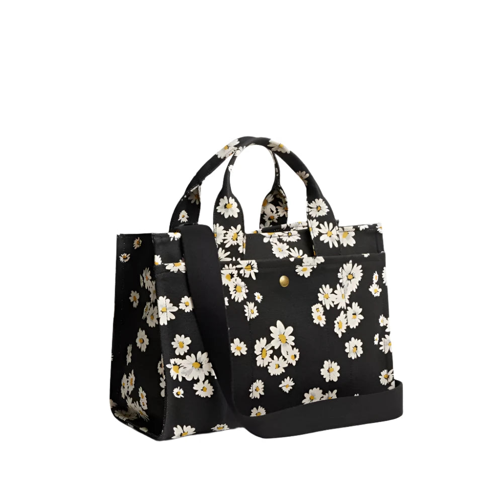 【COACH】Cargo Tote Bag 20 With Floral Print COACH® | Cargo Tote Bag With Floral Print