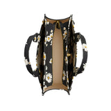 Coach Cargo Tote Handbag with Floral Print