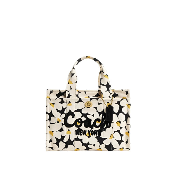 Coach Cargo 26 Tote Handbag with Floral Print