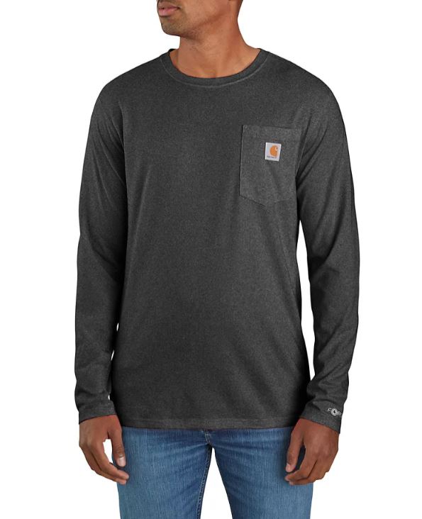 Carhartt Mens Force Relaxed Fit Long Sleeve T-Shirt