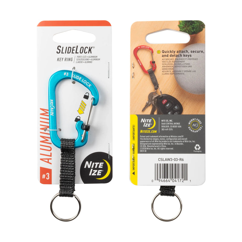 Nite Ize SlideLock Aluminum Key Ring