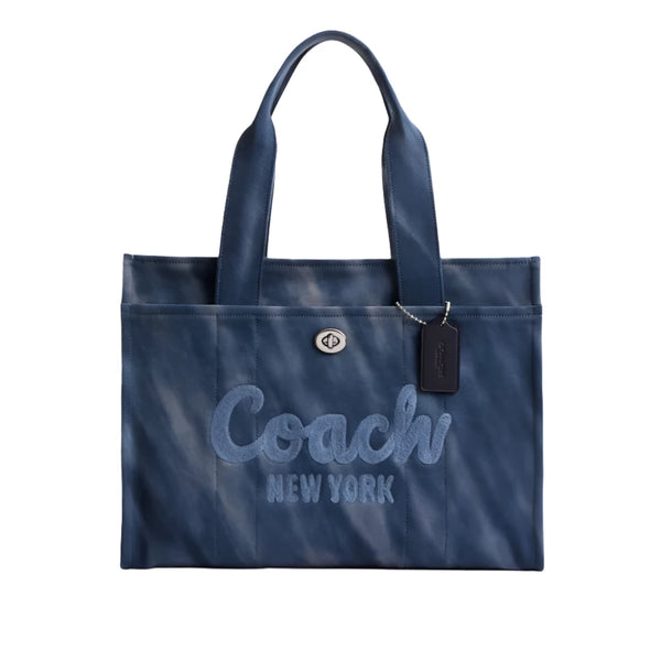 Coach Cargo 42 Tote Handbag with Tie-Dye Print