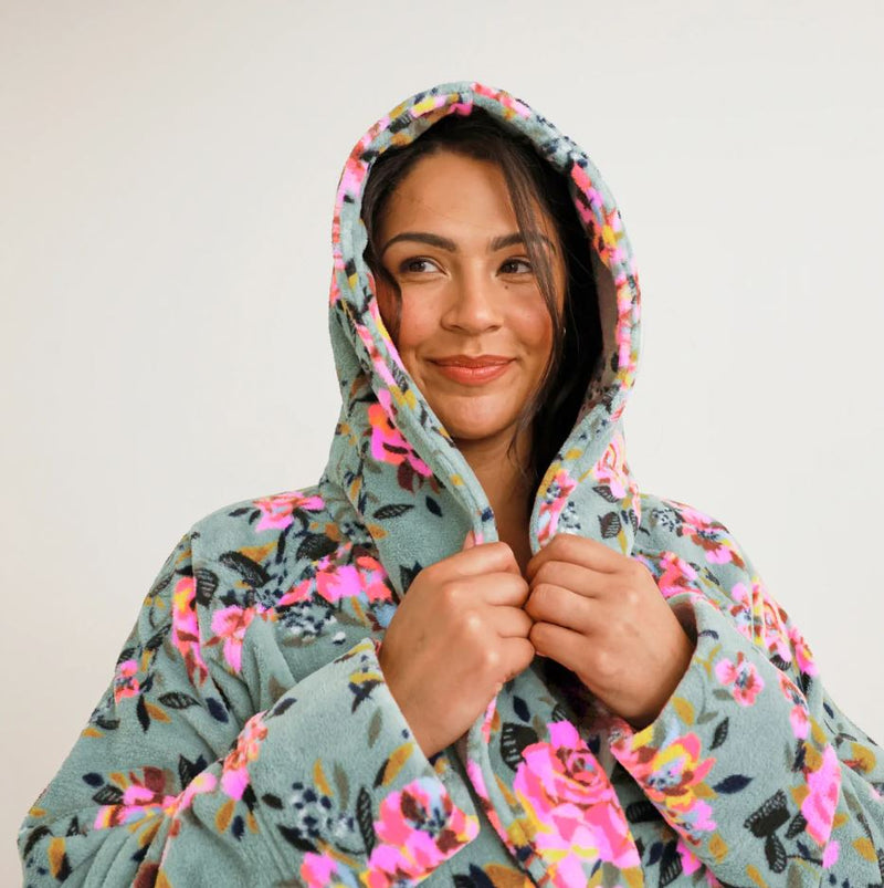 Vera Bradley Womens Plush Fleece Robe - Size Size/Medium