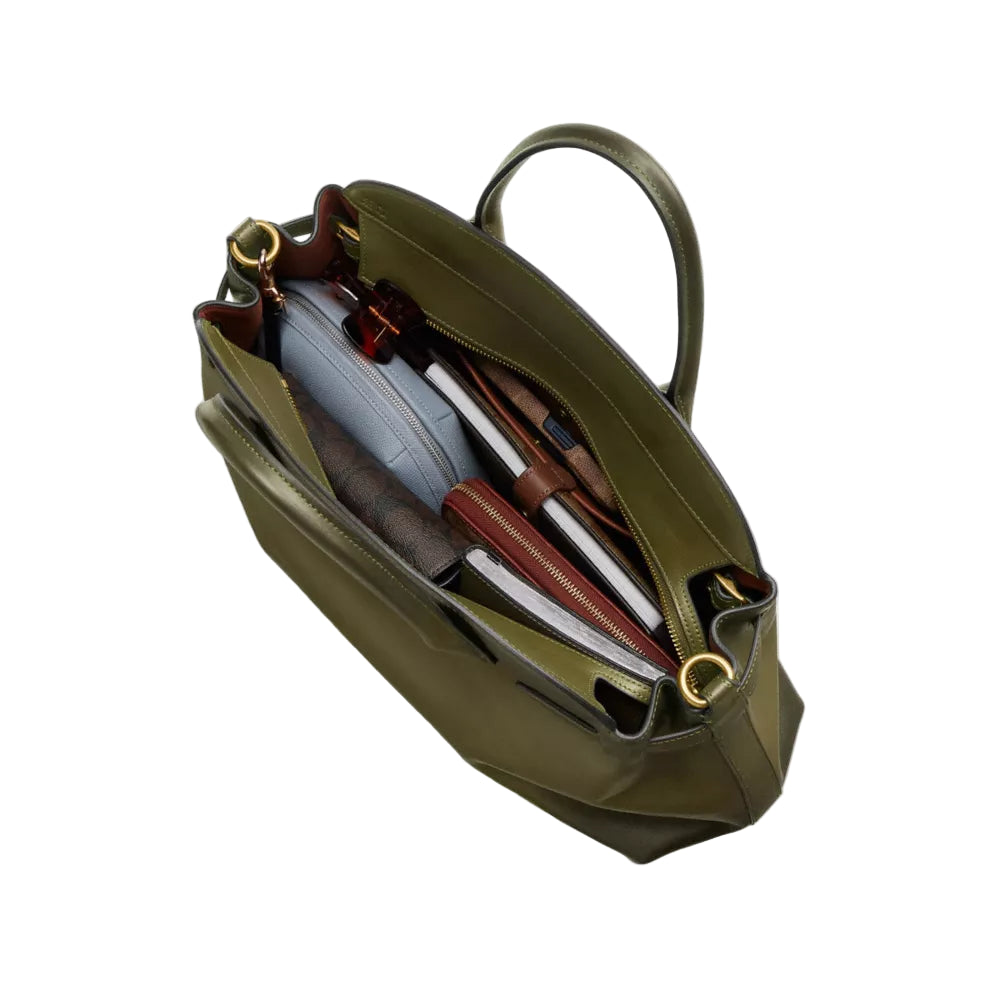 Coach Soft Empire Carryall 40 Tote Handbag – ShopCGX Coach Soft Empire Carryall 40 Tote Handbag – ShopCGX