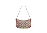 Coach Swinger Crystal Signature Jacquard Shoulder Handbag