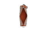 Coach Swinger Crystal Signature Jacquard Shoulder Handbag