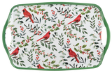 Ganz Cardinal & Botanical Serving Tray