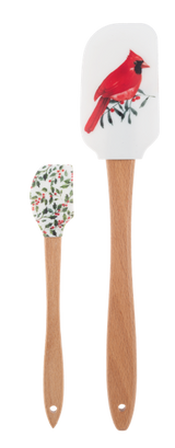 Ganz Cardinal & Botanical Spatula - 2-Piece Set