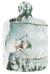 Ganz Snowman Charcuterie Board
