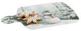 Ganz Snowman Charcuterie Board