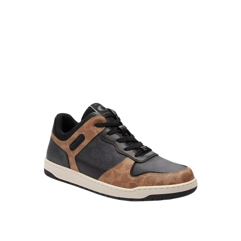 Coach Mens Mixed Signature Canvas Sneakers – ShopCGX Coach Mens Mixed Signature Canvas Sneakers – ShopCGX