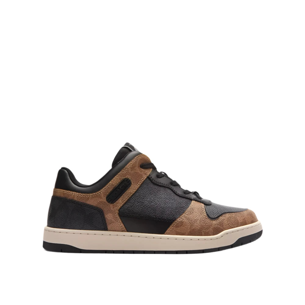 Coach Mens Mixed Signature Canvas Sneakers