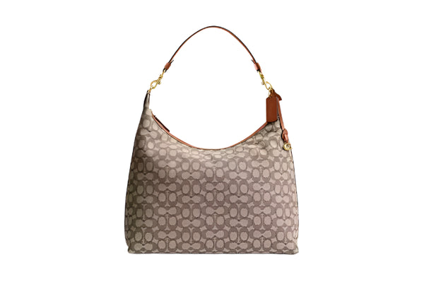 Coach Juliet 38 In Signature Textile Jacquard Shoulder Handbag