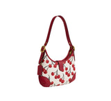 Coach Hamptons Cherry Print Hobo Handbag