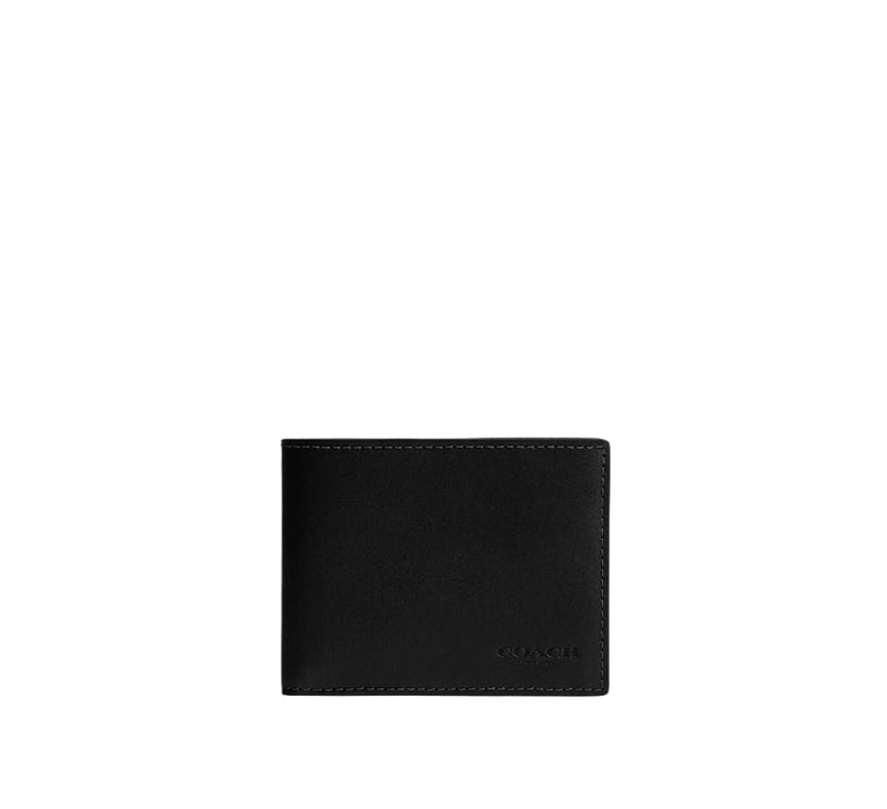 Coach Mens Slim Billfold Wallet