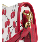 Coach Swinger Cherry Print Shoulder Handbag