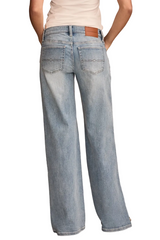Lucky Brand Womens Mid Rise Sweet Wide Leg Jeans