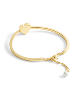 COACH Signature Gold Heart Bracelet