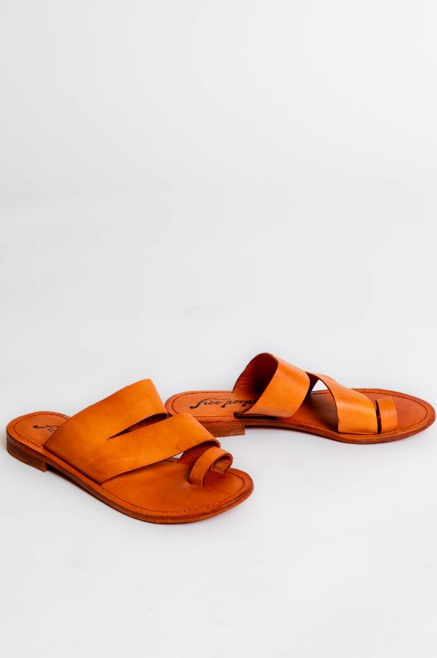 Free People Womens Abilene Toe Loop Sandals