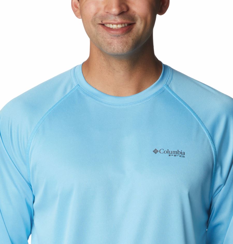 Columbia Terminal Tackle Vent Long Sleeve Chemise de randonnée, Bleu océan, Taille S Homme Columbia Terminal Tackle Vent Long Sleeve Chemise de randonnée, Bleu océan, Taille S Homme