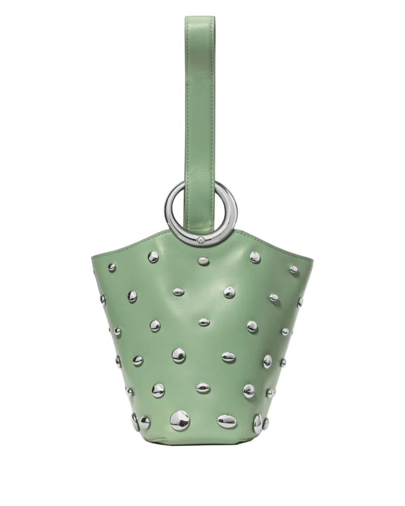 Kate Spade Halo Studded Mini Bucket Handbag