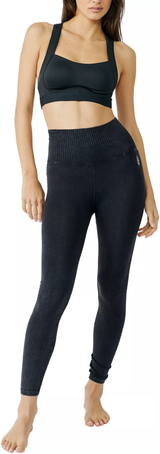 Free People Womens Good Karma High-Rise 7/8 Length Leggings