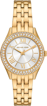 Michael Kors Womens Harlowe Gold Watch