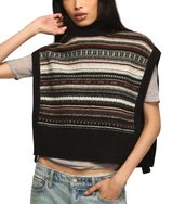 Lucky Brand Womens Mock Neck Sweater Vest