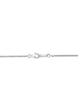 Effy 925 Sterling Silver White Topaz & Fresh Water Pearl Flower Pendant Necklace