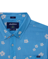Chubbies Mens Sun-Dried Blossom Resort Weave Short-Sleeve Friday Shirt