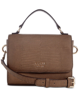 GUESS Lyndi Mini Top Handle Flap Crossbody Handbag