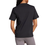adidas Womens Essentials 3 Stripes Cotton Short Sleeve T-Shirt