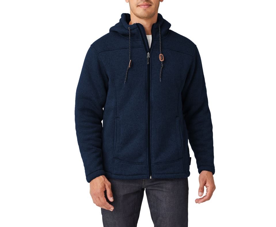 Free Country Mens Mountain Sweater Fleece Osprey Jacket