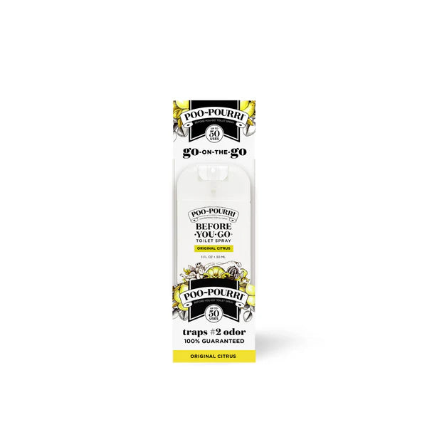 Poo~Pourri Before-You-Go Original Citrus Pocket Sprayer with Tray - 1 oz.