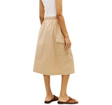 Tommy Hilfiger Womens Swoon Cargo Midi Skirt
