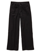 American Eagle Womens AE Low-Rise Linen-Blend Pull-On Pants